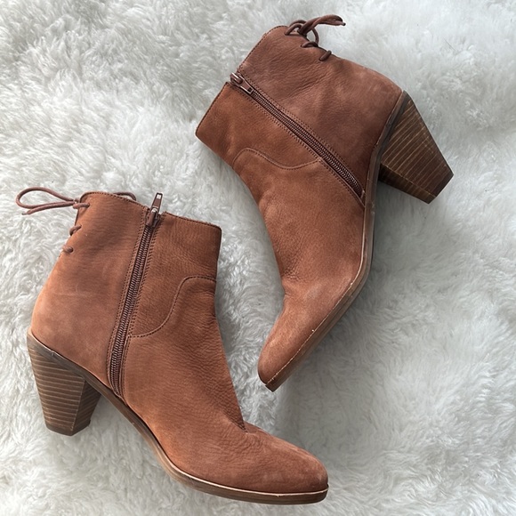 Lucky Brand Jalie brown suede ankle boot size 10 - Picture 5 of 13